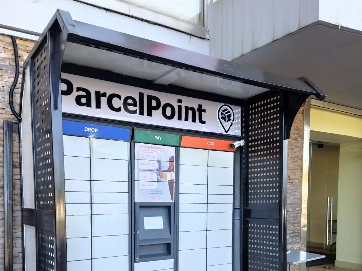 ParcelPoint locker installation