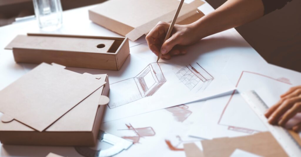 Product development illustration